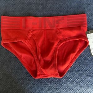 C-in2 Hard Core Fly Front Brief - 1 Pair - Small - NWT